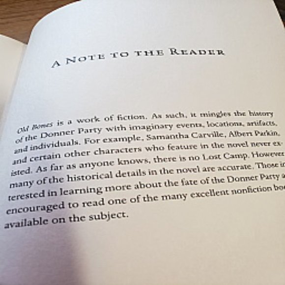 Hardcover Book Like New Old Bones - Picture 6 of 6